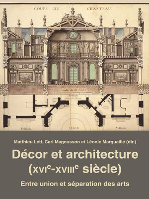 cover image of Décor et architecture (XVIe–XVIIIe siècle)